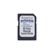 SD card with 'America Gofishing.com' label on a white background