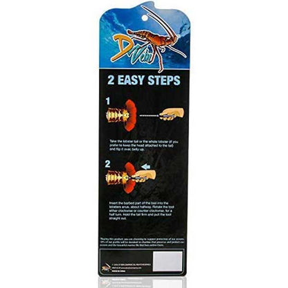 Deveiner packaging with step-by-step instructions on a white background