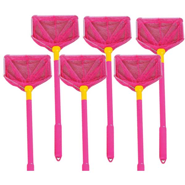 Floating Bait Net in Pink - Lot of 6