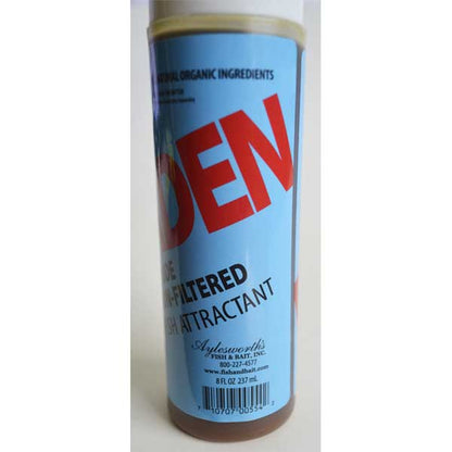 Can of Arden Unfiltered Shad Attractant on a white background