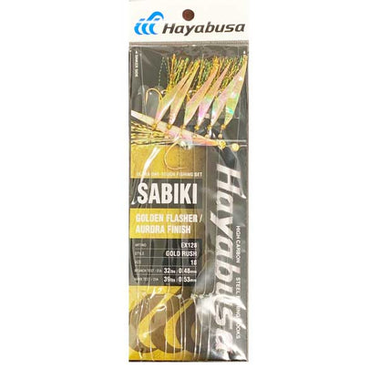 Hayabusa Sabiki fishing lure package on a white background