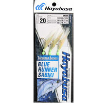 Hayabusa Blue Runner Sabiki fishing lure package on a white background