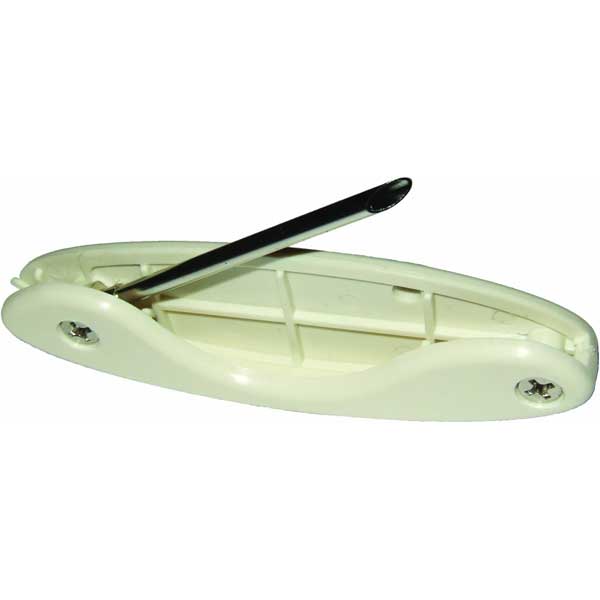 Fish venting tool with hollow vent tub on a white background