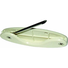 Fish venting tool with hollow vent tub on a white background